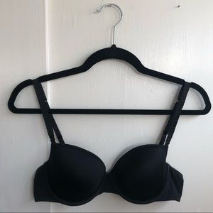 ThirdLove 24/7 Classic T-Shirt Bra in Black 34B1/2
